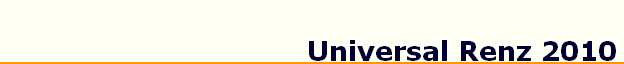 Universal Renz 2010
